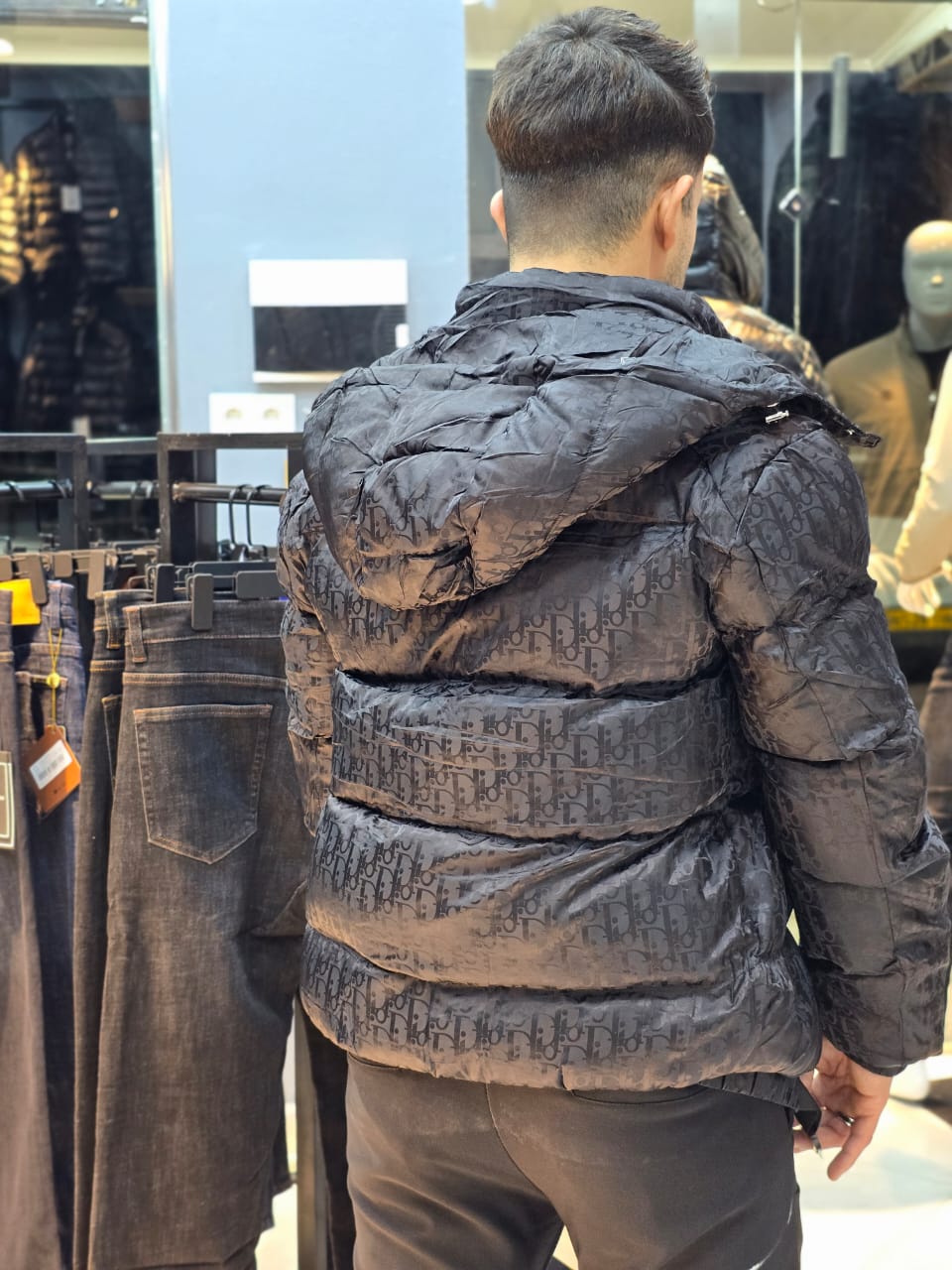 Doudoune Dior Capuche Noir